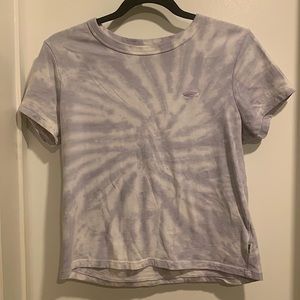 Size medium vans purple tie dye shirt sleeve t-shirt